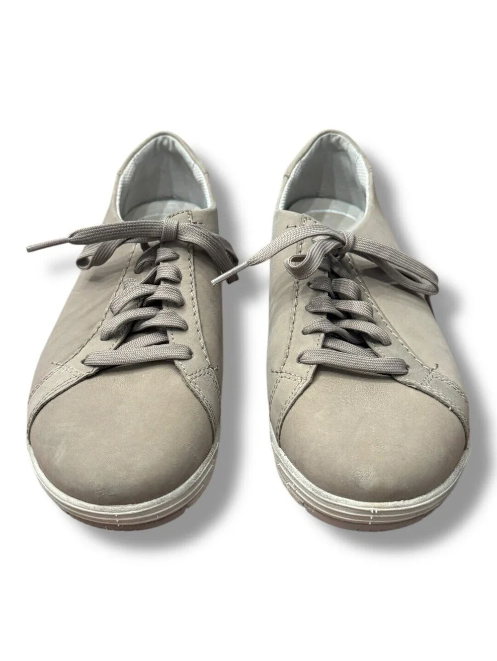 Dansko Leela Sneaker Taupe Brown Nubuck Comfy Athletic Shoe Women’s EU 39 US 8.5